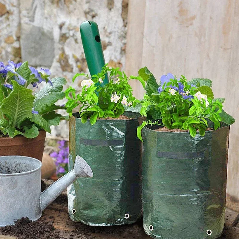 Video su Qual è Sacchetti per piante in tessuto non tessuto economici personalizzati 1 3 5 7 10 15 20 30 100 da un gallone riutilizzabili per ortaggi da giardino