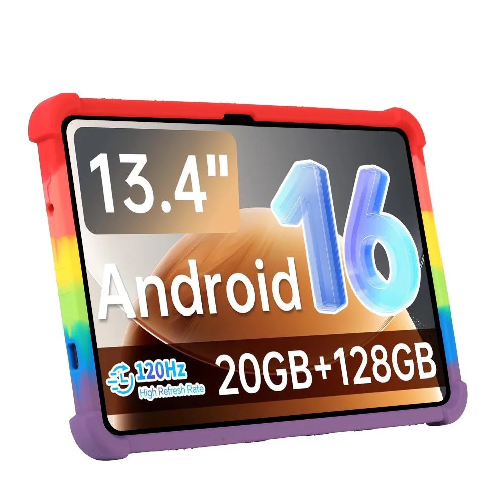Premium Soft Silicon Tablet Case with Rear Kickstand and Enhanced Durability