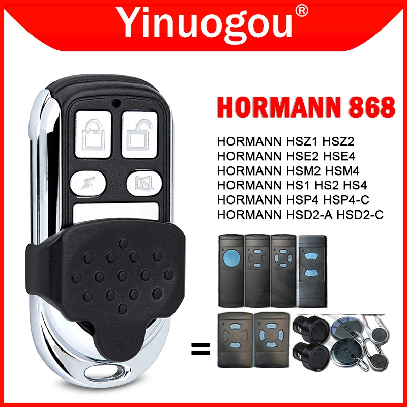 Hormann Hsm2 Hsm4 868Mhz Telecomando Per Porta Del Garage Hs1 Hs2 Hs4 Hse2 Hse24 Hsz1 Hsz2 Apriporta Per Controllo Porta Del Garage 868.3Mhz