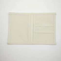 Versatile Traveler's Notebook Zipper Pouch with Card Pocket - Portable Passport Folder in 4 Sizes (Fabric S)