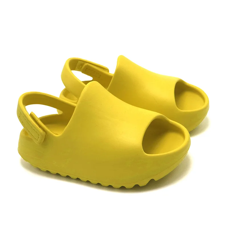Comfortable Eva Cloud Sandals For Kids Waterproof Beach Slides_voghion.com