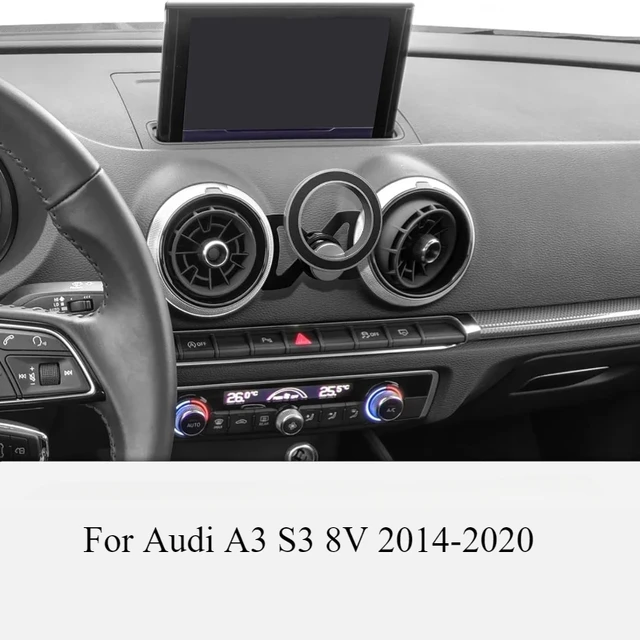 MagSafe Car Mount for Audi A3 2014-2020 Magnetic Phone Holder Car Air Vent Fit for IPhone 15 14 13 12 Series MagSafe Case 1