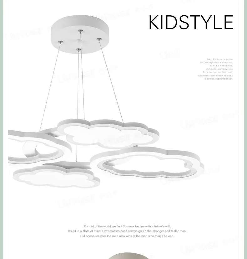 black and gold chandelier Remote Control White Cloud Chandelier Lamp for Bedroom Children Kids Bedroom Hanging Pendant Lights Ceiling Lamps Kids Lighting kitchen chandelier