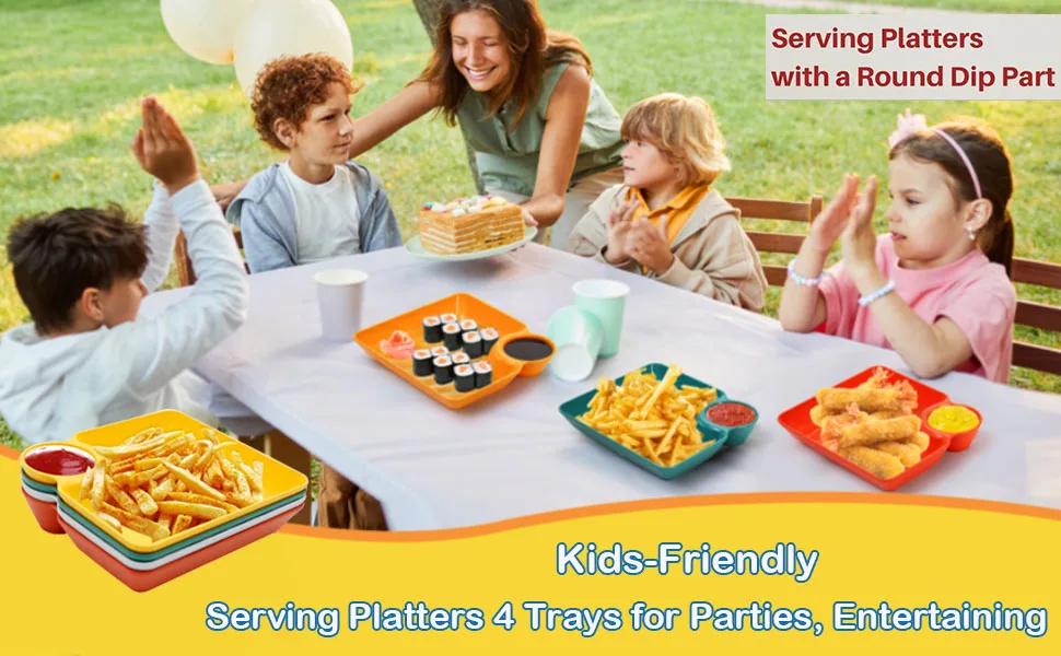 Chips and Dip Plates