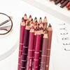 28-Colors Waterproof Lip Liner Matte Nuede Red Long Lasting Makeup Pens Non-stick Cup Lipstick Women Party Makeup Lip Cosmetics 3