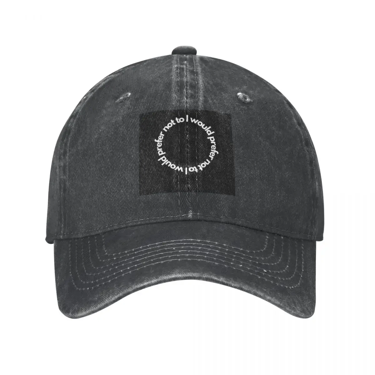 

I would prefer not to (Circular design) Cowboy Hat Golf Wear Woman Hats Men'S