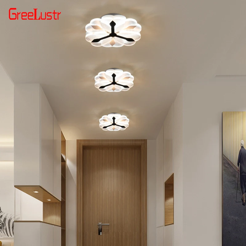 

Modern Indoor Ceiling Decorative Lamp Decor Led Chandelier Aisle Corridor Lighting Fixtures Hallway Lustre Acrylic Pendant Light