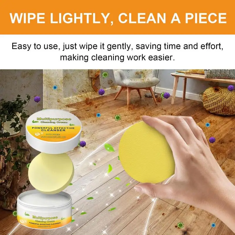 Multipurpose Cleaner Cream Powerful Decontamination Kitchen Paste Stain Remover Stain Polishing Cream For Kitchen Bathroom cleaning cream,bathroom cleaner,hard surface cleaner