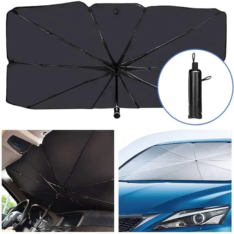 Car Windshield Sunshade Heat Insulation Parasol For Car Umbrella Sun