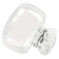 Travel Toothbrush Head Cover - Portable Protective Cap for Household & Travel Use (Transparent)