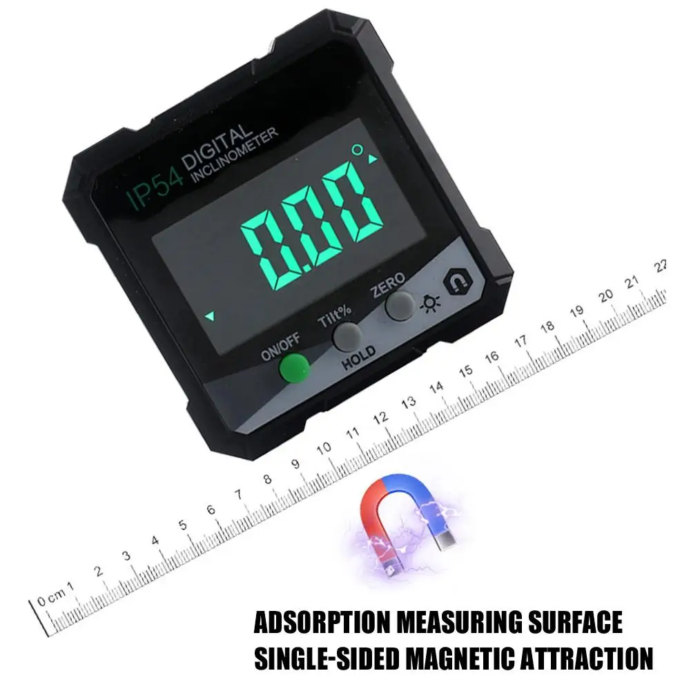 New 360 Degree Micro Electronic Digital Goniometer Inclinometer Goniometer Measuring Box With LCD Digital