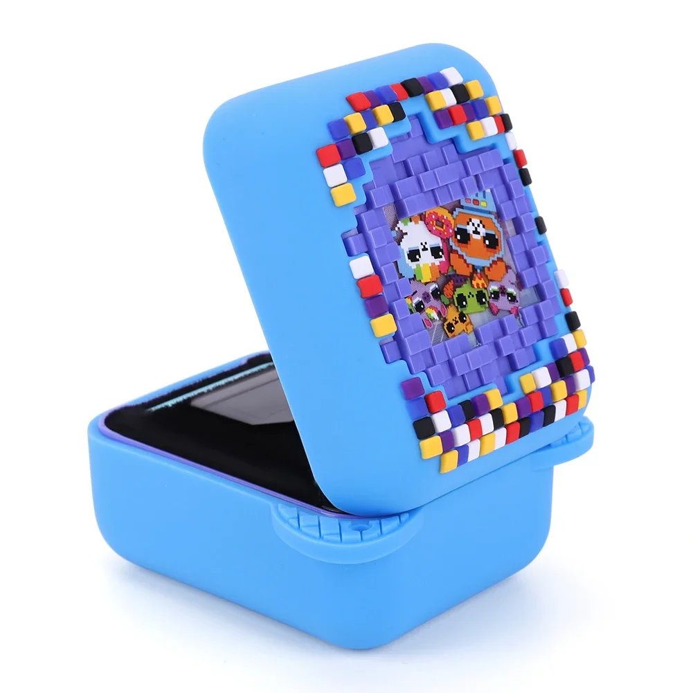 Silicone Cover Case Shockproof Protective Skin Sleeve  Protective Cover with Lanyard for BITZEE Digital Pet Interactive Virtual