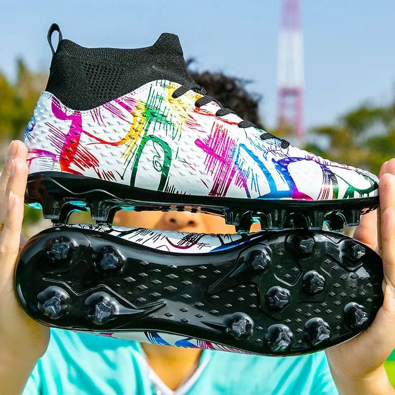High Top Baseball Shoes Non Slip Baseball Training Shoes Wear-Resisting Outdoor Sneakers Comfortable Training Sneakers