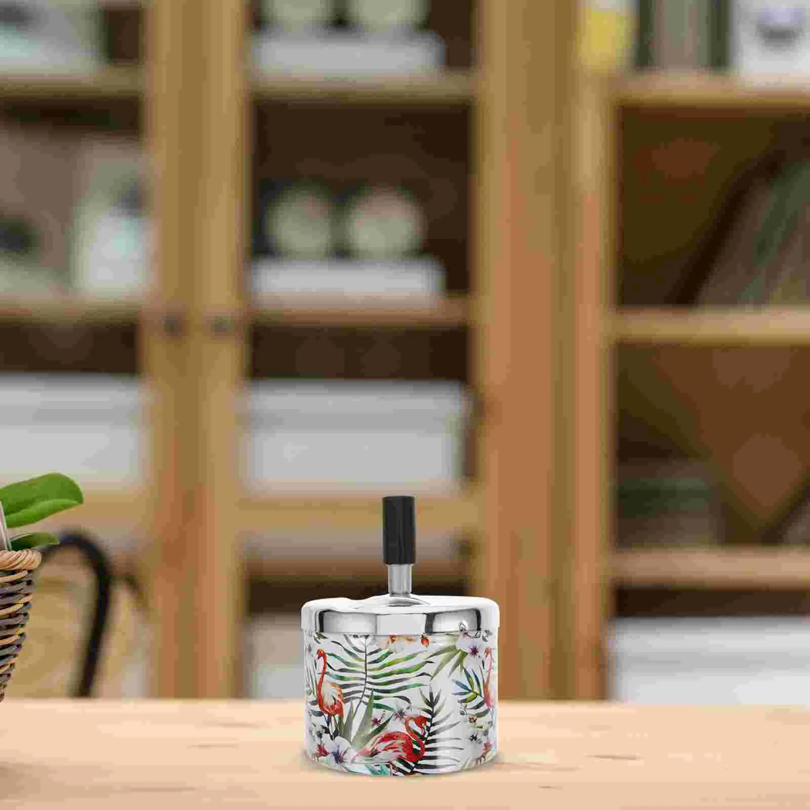 Stainless Steel Ashtray Metal Outdoor Ashtrays for Cigarettes Patio Windproof Car Automatic Round Extinguishing portable ashtray,cigarettes ashtray,silicone ashtray,stainless steel ashtray,metal ashtray,air purifier ashtray,ceramic ashtray