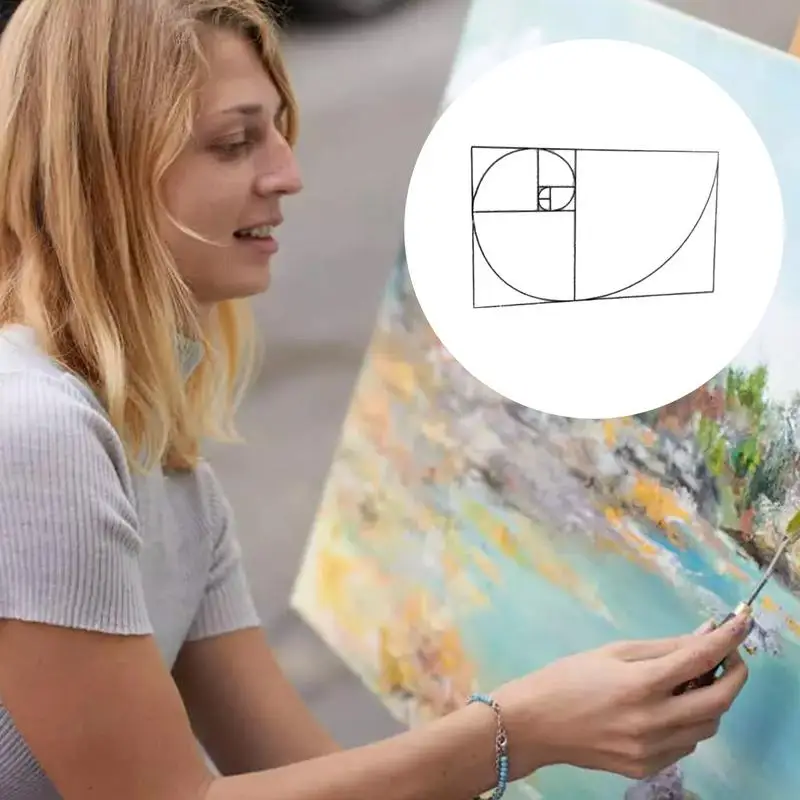 Golden Ratio Calipers For Painting Artist Viewfinder Grid Clear Golden Section Viewer Golden Ratio Viewfinder Clear Golden