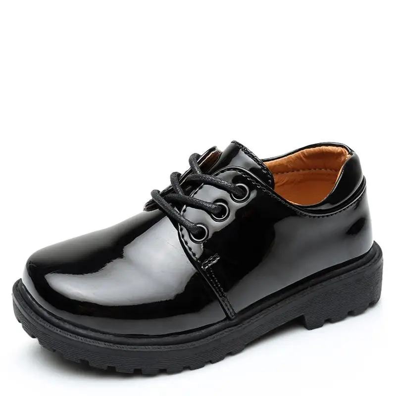Kids Shoes Leather Shoes Boys Leather Shoes British Style School Performance Wedding Party Casual Children Moccasins