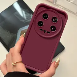 Silicone Camera Protector Cover for Ultra Series Smartphones (Tyjt red)