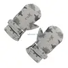 Y4UD Children Winter Gloves Cartoon Dinosaur Pattern Snow Gloves Windproof Kids Boy Thick Warm Ski Mittens for 2-5 Years