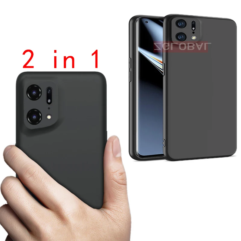 For OPPO Find X5 Pro Case Matte Slim Soft Silicone Phone Cover 6.7 inches CPH2305 Funda casing oppo