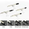 XND Dental Aluminum Oxide Micro Blaster with Water Spray Microetcher Alumina Sandblasting Gun KV/QD Connect 2/4Hole Roughening 2