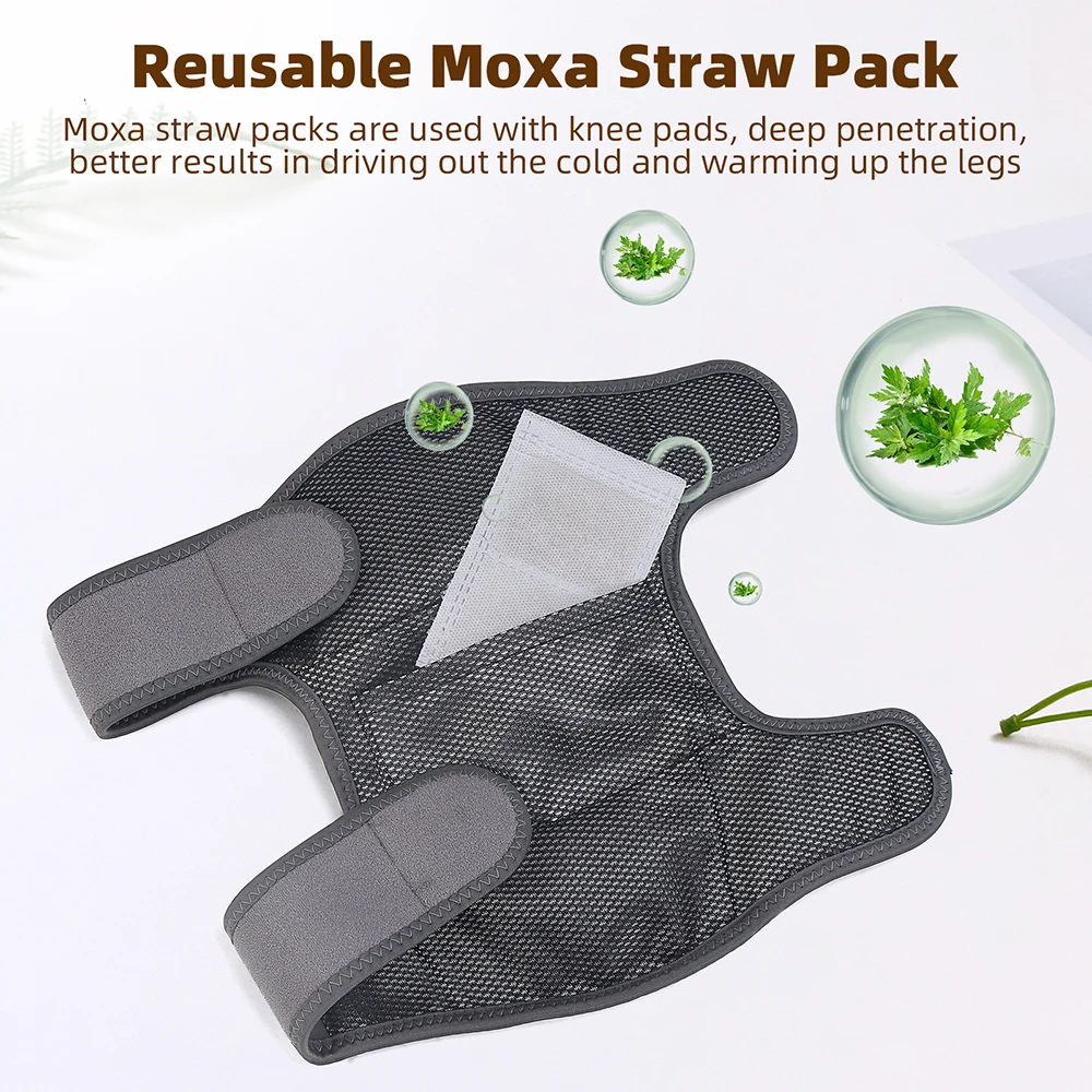 Wireless Use Knee Massager Electric Shoulder Elbow Massager 3 Modes Vibration Knee Massager Knee Relaxation Kneading Massage