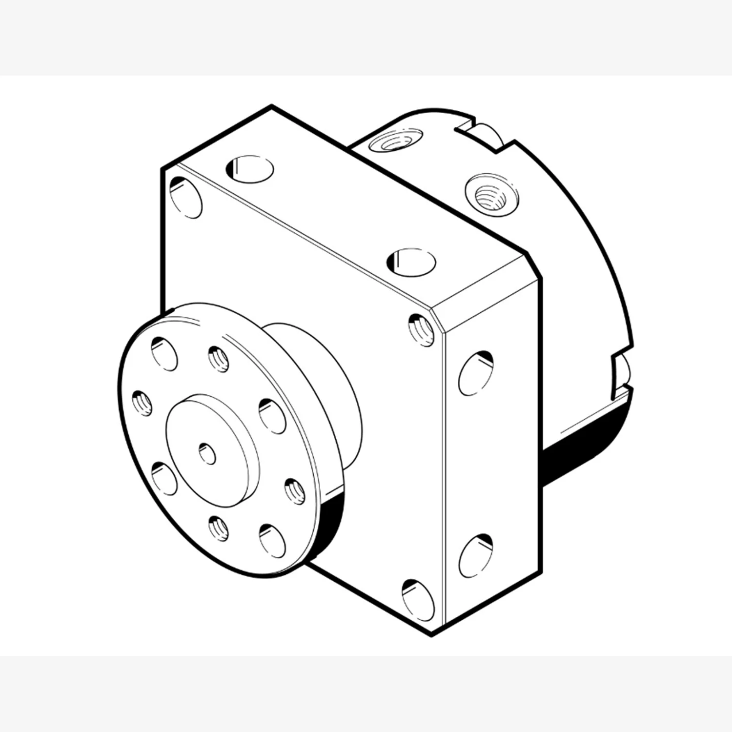 

Новый вращающийся привод FESTO DSM-6-180-P-FW 185929