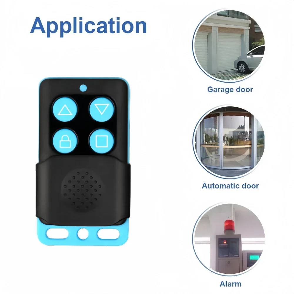 433Mhz Draadloze Kopie Afstandsbediening RF Kopiëren Controller Garagedeur Kloon Code Zender Elektrische Motorfiets Duplicator Sleutel – kopen tegen lage prijzen bij webwinkel