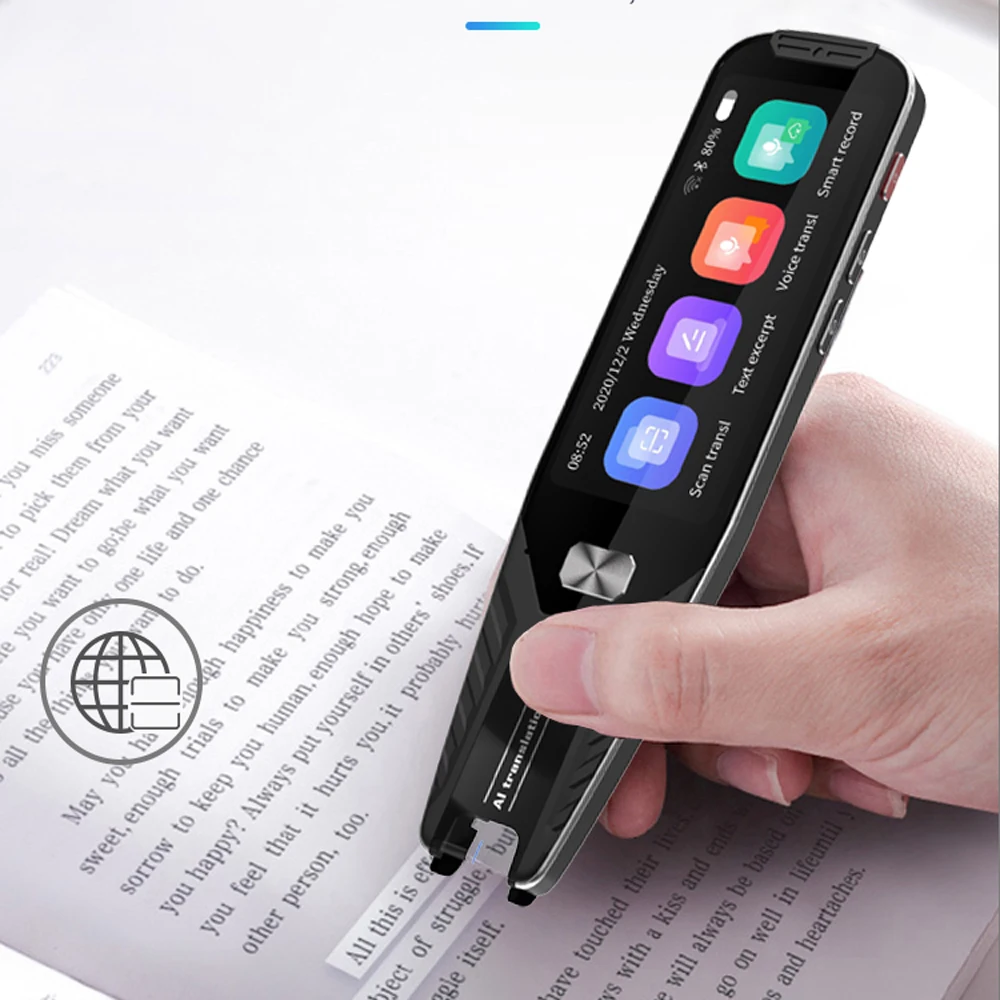 Translation pen primary school to high school learning intelligent point reading pen scanning take a picture answer question