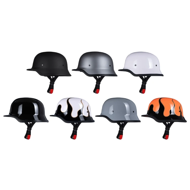 

Bicycle Helmet for Adults,with Adjustable Strap Open Face Helmet and Electric Scooter Unisex Women Men Summer Helmet