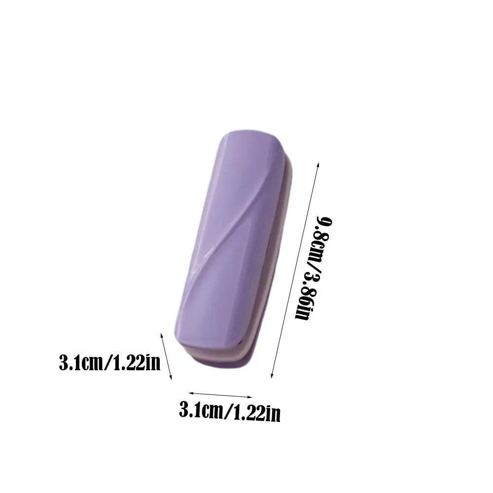 Gifts Self-cleaning Folding Pocket Mirror Comb with Mirror Portable Makeup Mirror Comb Hair Comb Essential for Travel