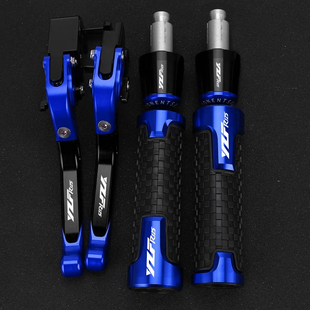

Для мотоцикла YAMAHA YZFR125 YZF R125 2013 2012 2011 2010 2009 CNC Регулируемые тормозные рычаги сцепления ручки тормоза наконечники