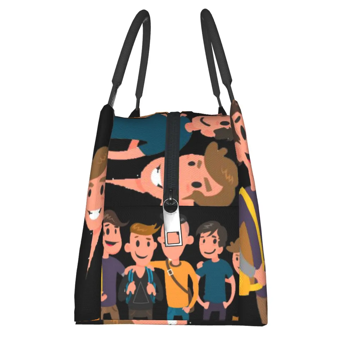 Friends Cartoon Portable insulation bag for Cooler Thermal Food Office Pinic Container