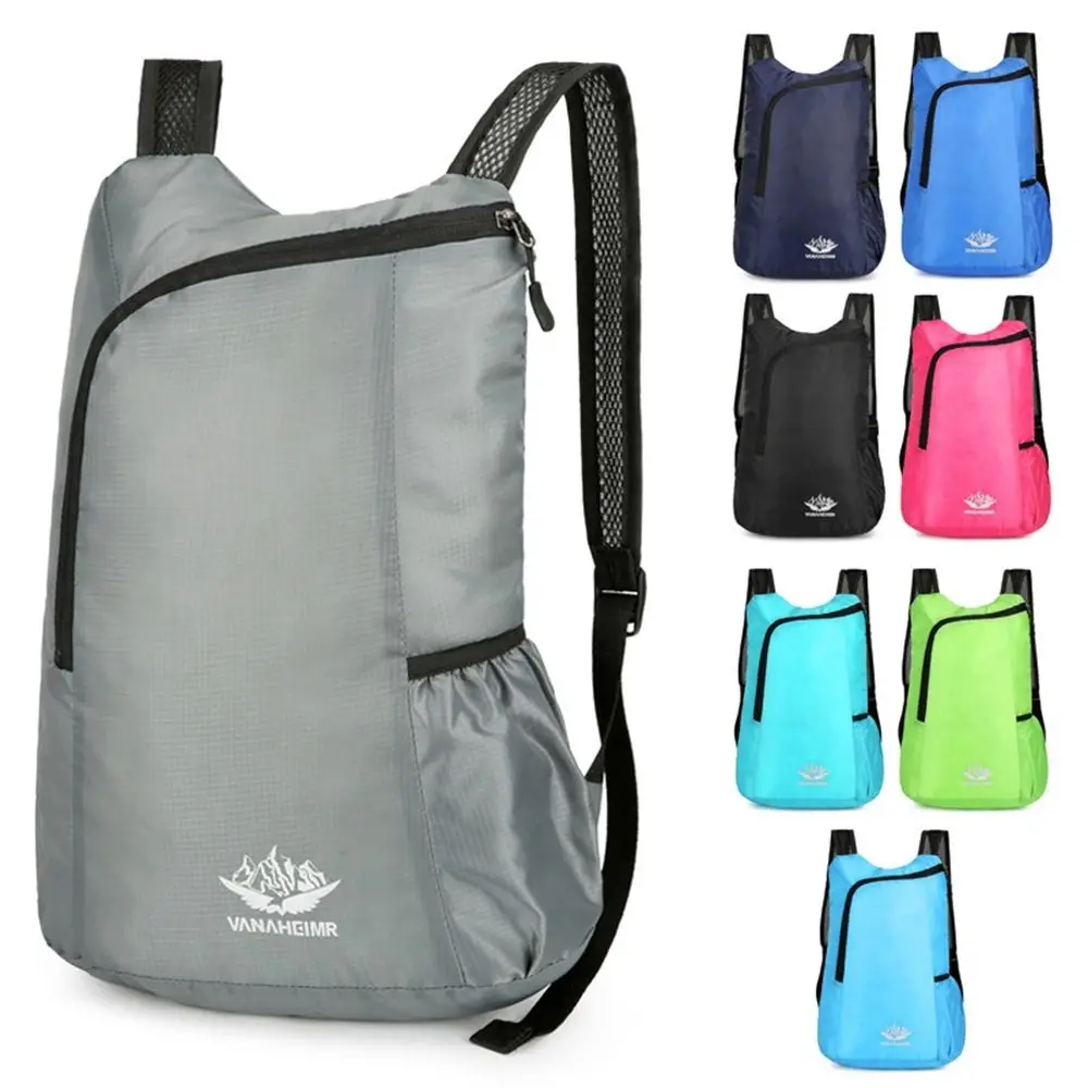 

Fitness Bag Camping Portable Sport Bag Travel Bag Lightweight Shoulders Bag Hiking Daypack Foldable Backpack Outdoor Backpack