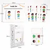 Children Shape Matching Games Sensory Toys Montessori Cards Sorting Logical Thinking Training Party Activities Educational Toys 6