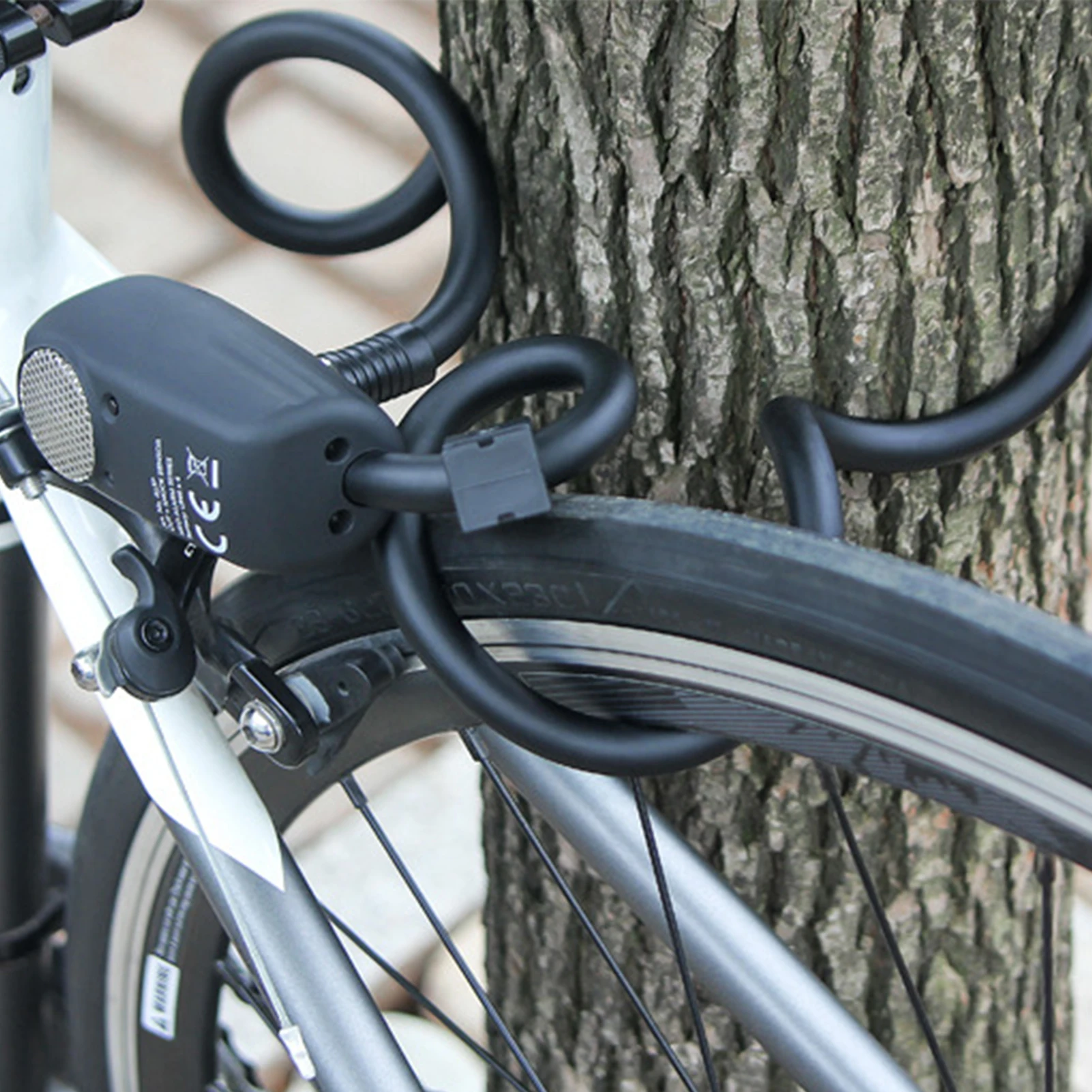 Lucchetto Bici Con Telecomando E Allarme - Cavo 80cm, Impermeabile IP55, Per Bici, Moto, Cancelli - Foto 10