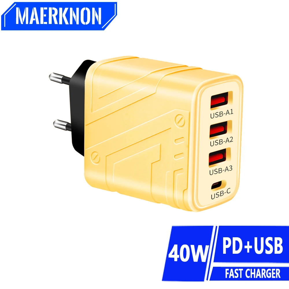 Зарядное устройство PD с портом USB Type-C и поддержкой быстрой зарядки, 20 Вт