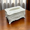 European style tissue box, bathroom tissue extraction box, hotel and restaurant napkin set, household tissue extraction storage 2