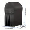 Dust-proof Waterproof Rain-proof and Sun-proof Cover Barbecue Oven Cover UV Resistant Heavy Duty Carbon BBQ Grill Cover 2