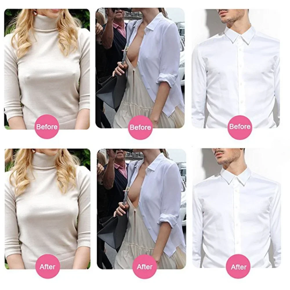 Silicone Breast Patch 10Pcs Push Up Bras Self Adhesive Silicone Strapless Invisible Bra Women Reusable Sticky Breast Lift Bra Pads Petal Nipple Covers