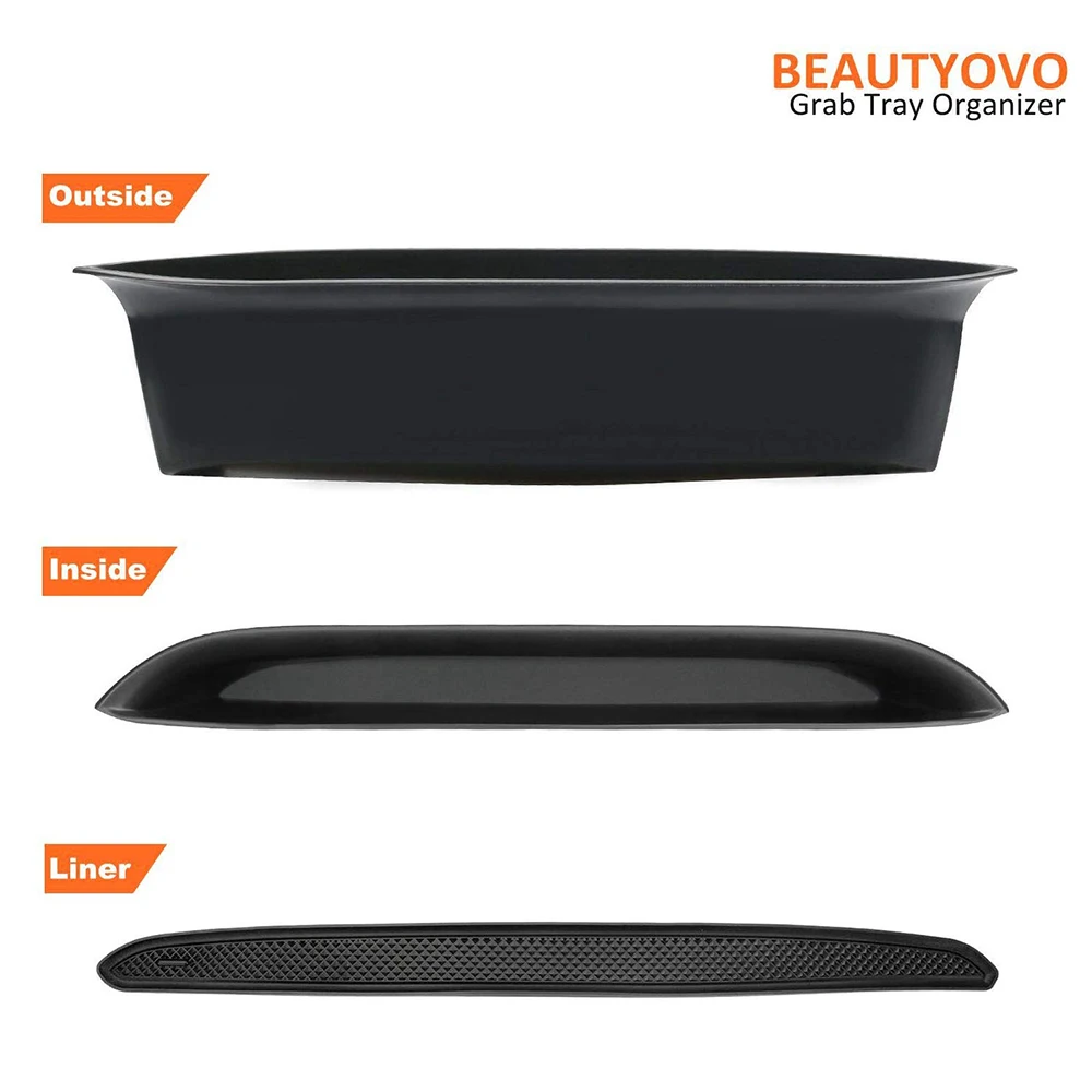 1pc Handle Grab Storage Tray Box +Non-slip Mat For Jeep Wrangler JK  Passenger 2011 -2017 ABS Plastic Handle Storage Box AliExpress