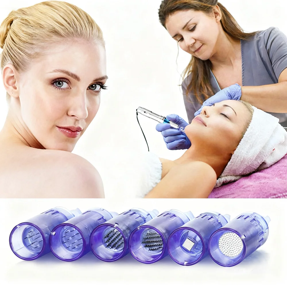 A6 Bajonettkartuschennadel 50/100 Stück für A6 Dr Pen Microneedling Mikronadeln Einweg-Ersatzspitzen 9 12 36 42-polig rund – Detail 6