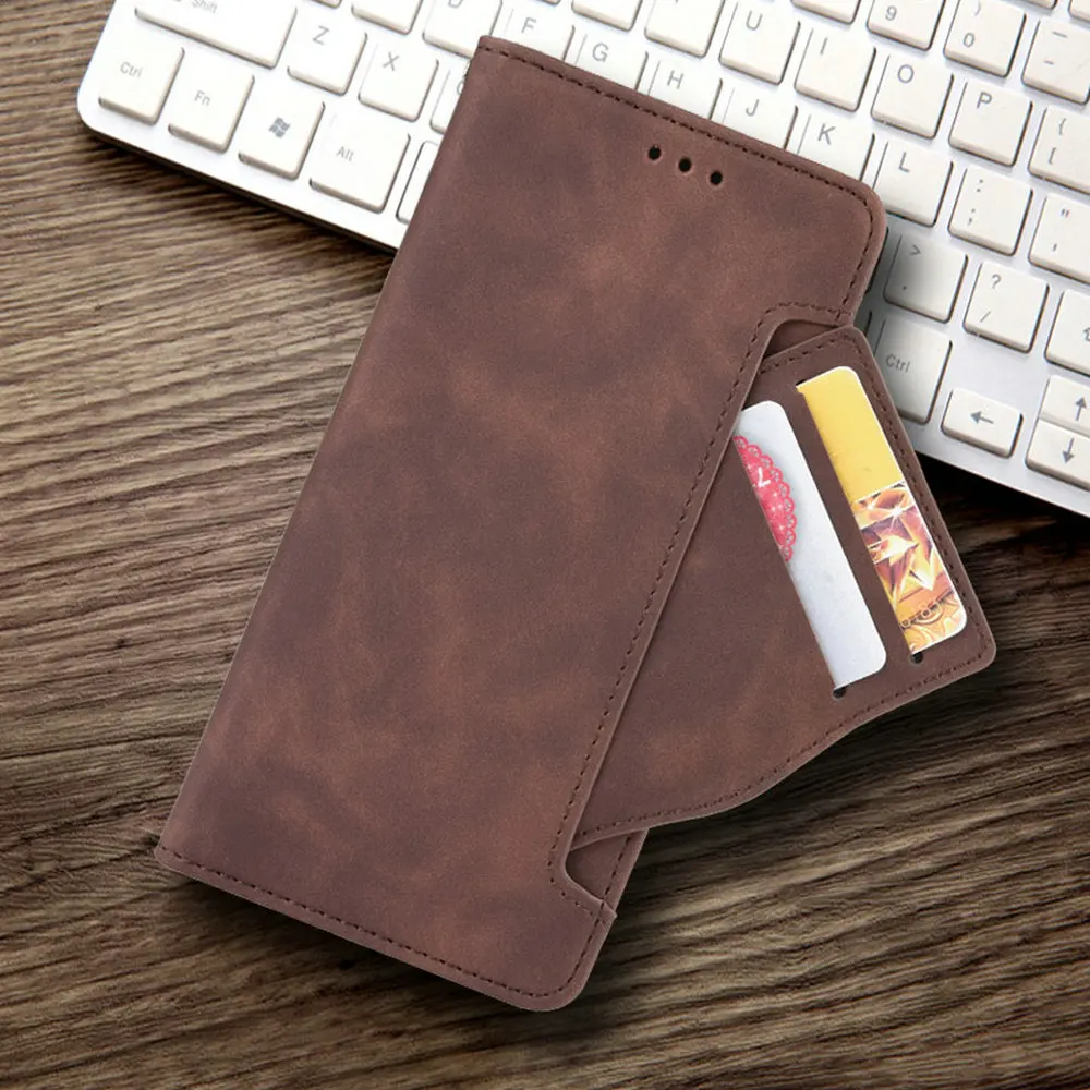 Luxury Flip Cover with Removable Wallet and Card Holder - Premium 5G Protection Case