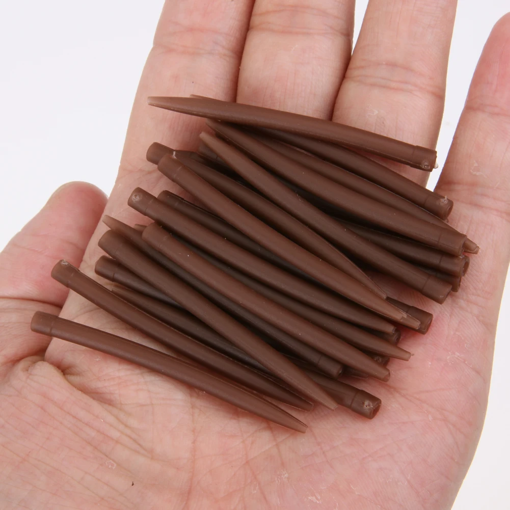 Terminal Carp Fishing Anti Sleeves Connect With Fishing Hook Brown