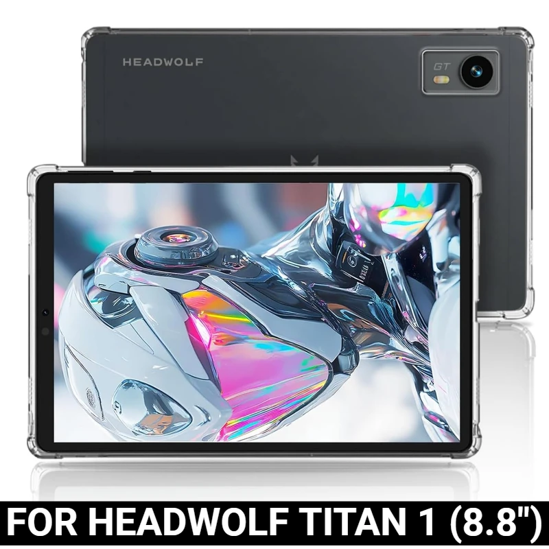Slim  Clear TPU Shockproof Tablet Case with Airbag Protection