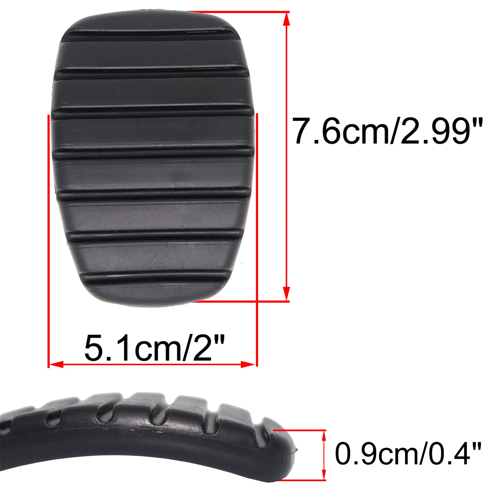 Brake Clutch Foot Pedal Pad Cover Replacement For Renault Laguna 3 X91 X74 2001-2015