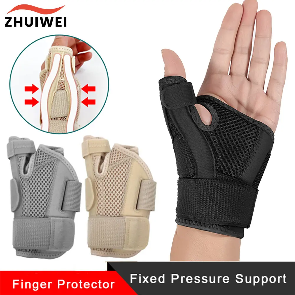 

1PC Thumb Splint Stabilizer Wrist Support Brace Protector Carpal Tunnel Tendonitis Pain Relief Right Left Hand Immobilizer