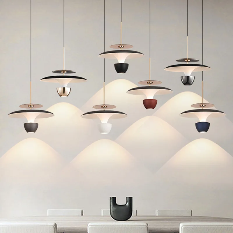 

Modern Pendant Lamp Bedroom Bedside Bar Kitchen Creative Mushroom Restaurant Light LED Lighting Hanging Fixture Chandelier Home