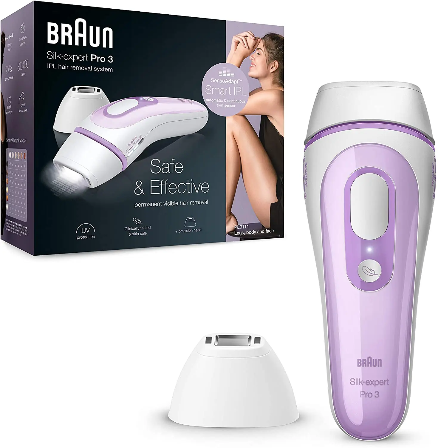 Braun Silk · Expert Pro3 Pl3111 Ipl нового поколения, устройство для удаления волос, проводное, лазерное удаление волос 300 000 светильник My Horse, hair бытовой контейнер, машина для эпиляции, стимуляция мышц ems, Braun Silk · Expert Pro3 Pl3111 Ipl нового поколения, устройство для удаления волос, проводное, лазерное удаление волос 300 000 светильник My Horse, hair бытовой контейнер, машина для эпиляции, стимуляция мышц ems,