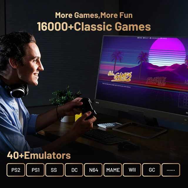 Kinhank Super Console X5 PRO Retro Video Game Consoles Plug and