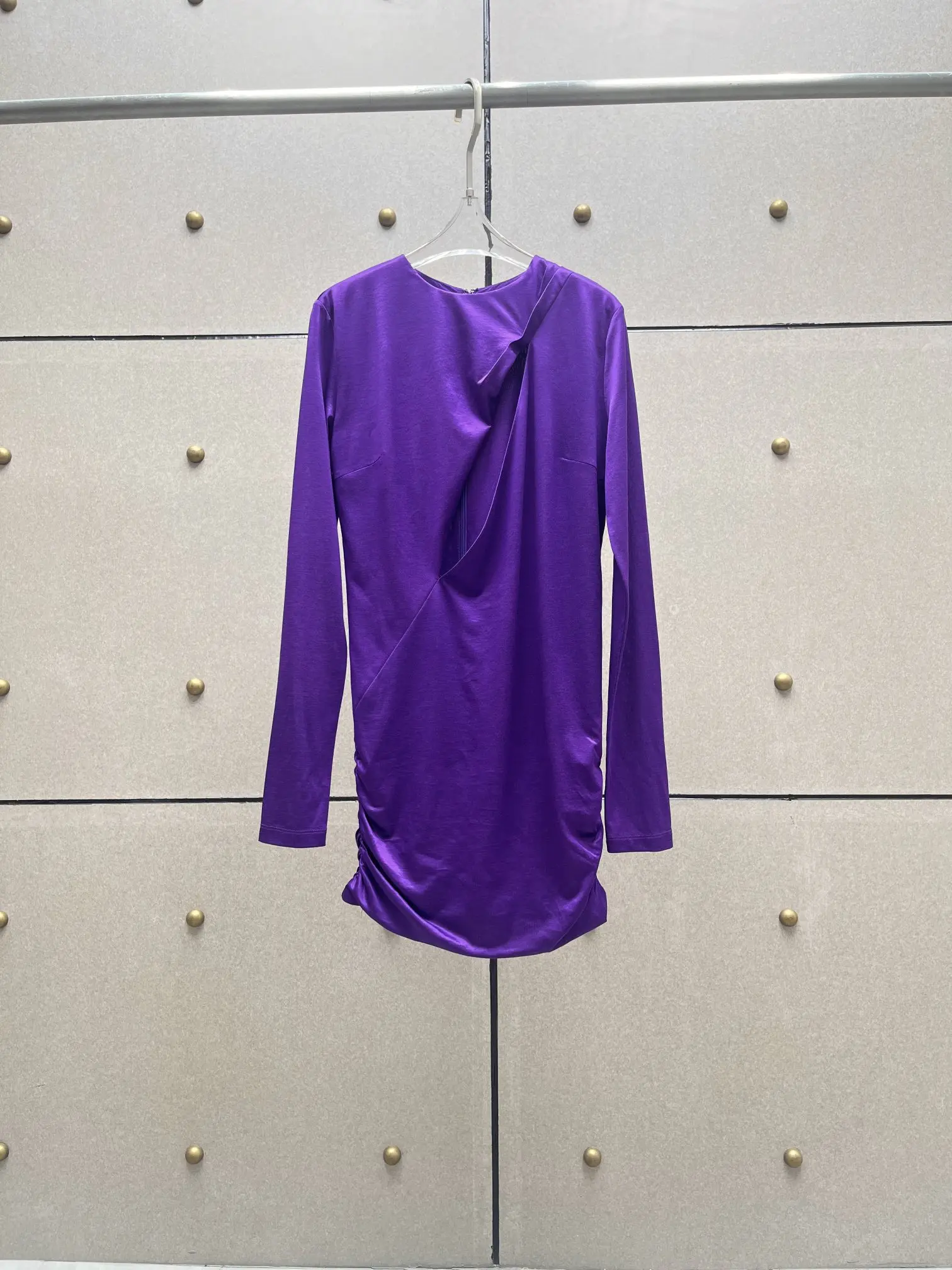 

2023 Autumn/Winter Fashion New Women's Clothing Slit Dress 0905